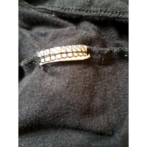 Place Childs Size M 7/8 Black Naughty Nice Long Sleeve Shirt - Picture 4 of 5